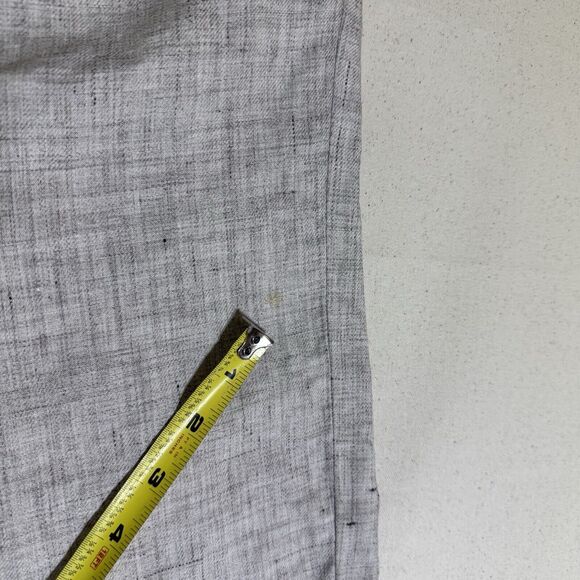 Brunello Cuccinelli Linen Drawstring Pants EU 50 Leisure Fit 25” Inseam Hemmed - Picture 10 of 12